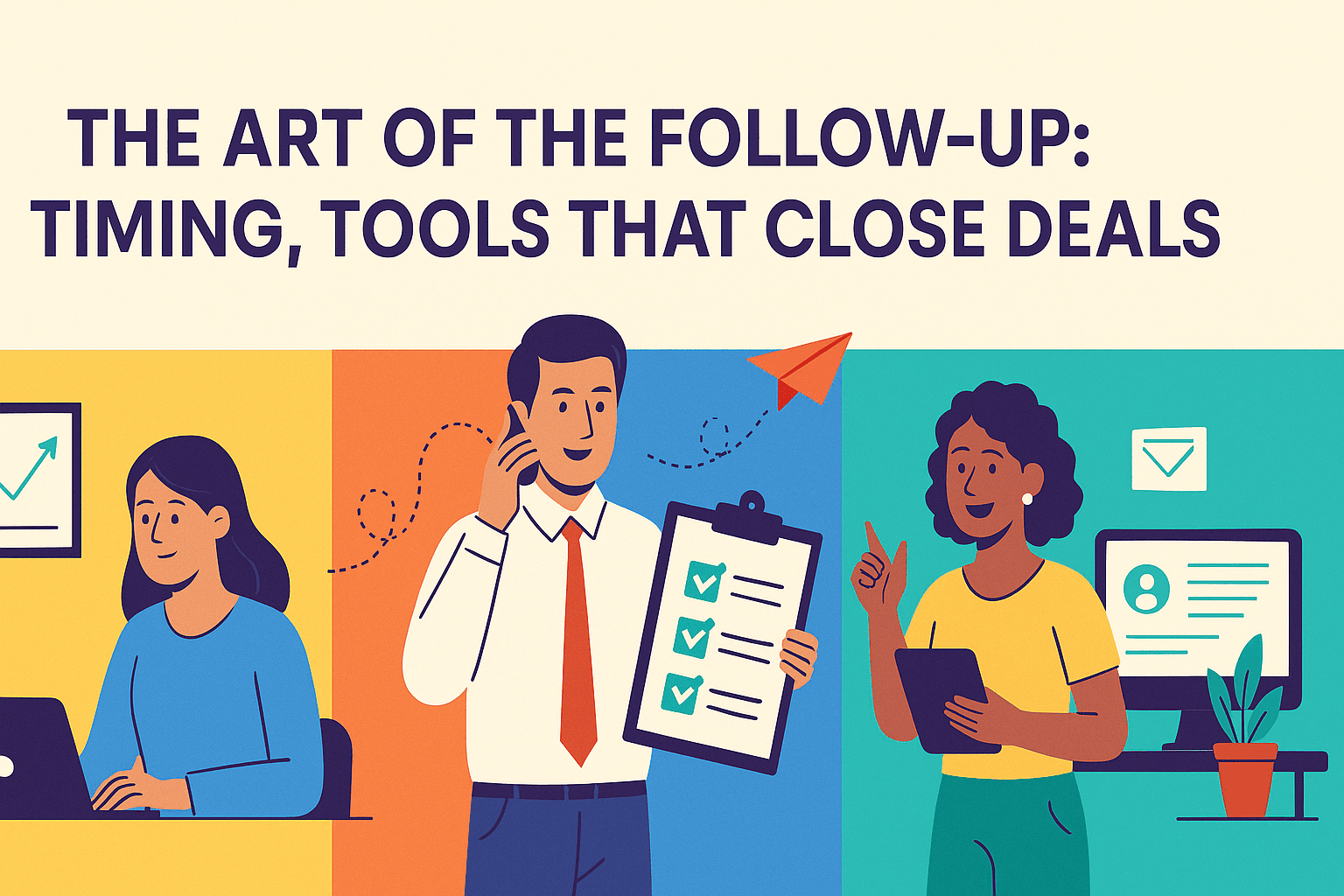 MASTERING THE FOLLOW-UP: TIMING AND TOOLS THAT TURN CONVERSATIONS INTO CLOSED DEALS